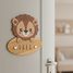 Plaque de porte personnalisable Lion VI-PLP06 Vintiun 2