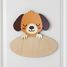 Plaque de porte personnalisable Chien VI-PLP19 Vintiun 4