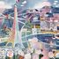 Paris au printemps de DUFY W0123-1274 Puzzle Michèle Wilson 2