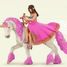 Figurine Princesse à la lyre sur son cheval PA39057-3650 Papo 2