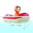 Bateau de sauvetage pour le bain PT5668-3786 Plan Toys 2