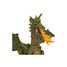Figurine Dragon ailé vert avec flamme PA39025-2855 Papo 3