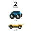 Wagon Transport de voiture bleu BR33577-3689 Brio 3