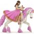 Figurine Princesse à la lyre sur son cheval PA39057-3650 Papo 1