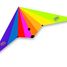 Cerf-volant delta avec double poignée V02947-4252 Vilac 1