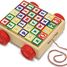 Chariot avec cubes ABC M&D11169-4556 Melissa & Doug 1