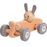 Lapin bolide de course pastel PT5717 Plan Toys 1