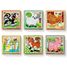 Cubes en bois animaux de la ferme MD-775 Melissa & Doug 3