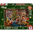 Puzzle Mickey et Minnie décorent le sapin 1000 pcs S-58047 Schmidt Spiele 1