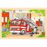 Puzzle réversible hélicoptère et pompiers 24 pcs GK57301 Goki 2