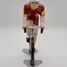 Figurine cycliste R Maillot champion d'Espagne FR-R4 Fonderie Roger 4