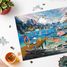 Puzzle Pokémon Aquali et Marine tempérée 1000 pcs RAV12002035 Ravensburger 2