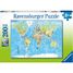 Puzzle Carte du monde 200 pcs RAV128907 Ravensburger 2