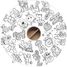 Recharge de 20 feuilles XXL OMY DK-Refill90OMY Drawin’Kids 1
