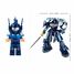 Robot Mecha 2 en 1 bleu gris SL-M38-B1278 Sluban 3
