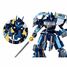 Robot Mecha 2 en 1 bleu gris SL-M38-B1278 Sluban 4