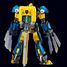 Robot Super PR Mecha jaune bleu SL-M38-B1298 Sluban 5