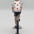 Figurine cycliste R Maillot à pois FR-R2 Fonderie Roger 2