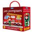 Livre et puzzle Les pompiers SJ-304321 Sassi Junior 1