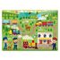 Livre et puzzle Les trains SJ-329119 Sassi Junior 3