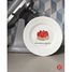 Assiette enfant avec tartelette aux fraises 20 cm PJ-SB965T Petit Jour 2