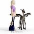 Figurine Luna et Bébé Sombral SC-42636 Schleich 7