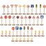 Set de 40 panneaux de signalisation GK53761 Goki 1