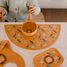Set de table en silicone Gnawy le paresseux SJ-SI1006 Sassi Junior 3