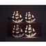 Lampe Veilleuse Navire bleu navy LL029-360 Little Lights 10