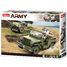Army WWII - Jeep alliée avec canon anti-aérien SL-M38-B0853 Sluban 1