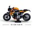 Model Bricks - Moto orange SL-M38-B1130 Sluban 4
