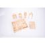 Blocs en bois géants naturel TK-73438 TickiT 12