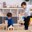 Blocs en bois géants naturel TK-73438 TickiT 8