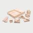 Blocs en bois géants naturel TK-73438 TickiT 7