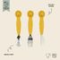 Couverts 3 pièces en silicone Mr Lion TX-96-432 Trixie 2