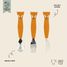Couverts 3 pièces en silicone Mr Fox TX-96-448 Trixie 2