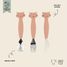 Couverts 3 pièces en silicone Mrs Cat TX-96-454 Trixie 3