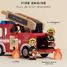 Camion de pompier en bois TV427 Le Toy Van 3