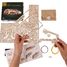 Puzzle 3D Mini locomotive U-70228 Ugears 2
