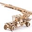 Puzzle 3D Camion de pompiers avec échelle U-70022 Ugears 2