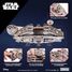 Puzzle 3D Faucon Millenium Star Wars U-70271 Ugears 5