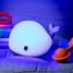 Veilleuse Baleine bleue avec télécommande LL-WHABLUER Little L 3