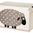 Coffre à jouets mouton EFK107-001-009 3 Sprouts 1