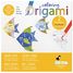 Coloring Origami - Poisson FR-11387 Fridolin 1