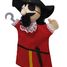 Marionnette Capitaine Crochet MU22072A Mú 1