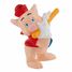 Figurine 3 petits cochons le flutiste BU12490 Bullyland 1