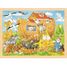 Puzzle Entrée dans l'arche de Noé GK57535 Goki 1
