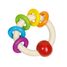Hochet avec 5 anneaux arc-en-ciel GK65323 Goki 1