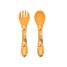 Couverts en silicone Chompy le lion SJ-SI0900 Sassi Junior 1