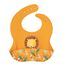 Bavoir en silicone Chompy le lion SJ-SI0962 Sassi Junior 1